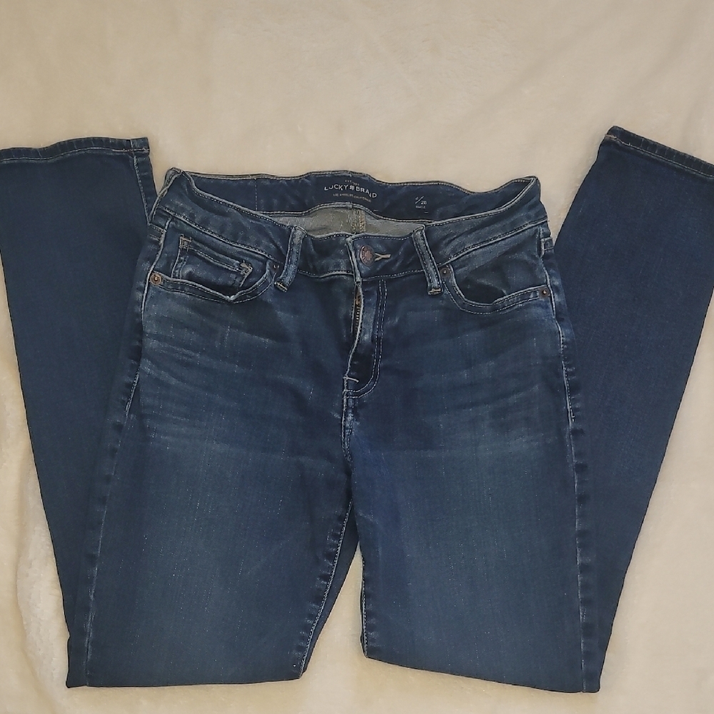 Lucky Brand Blue Skinny Jeans with Tapered Fit